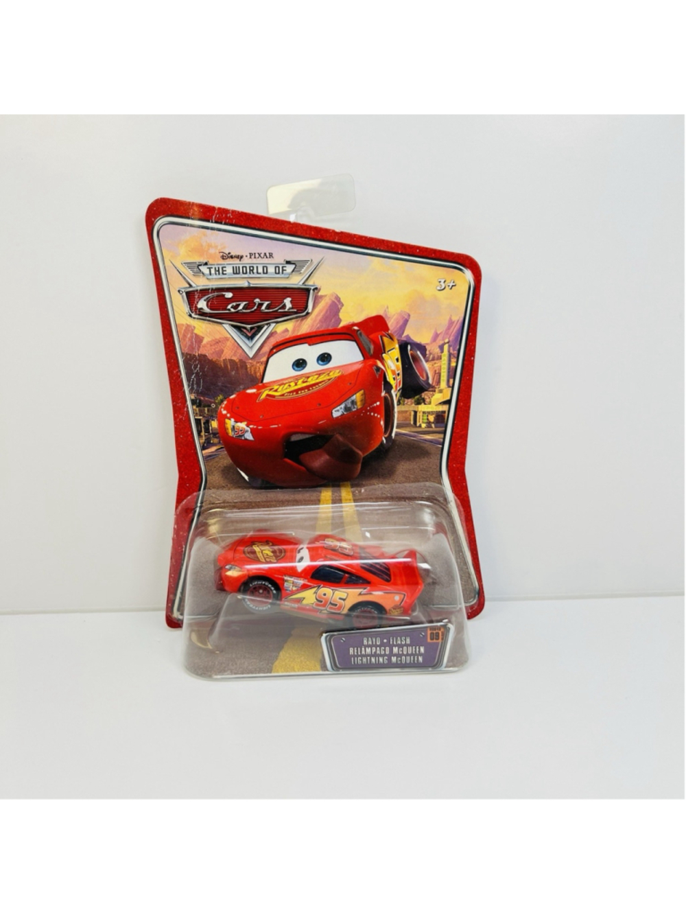 Mattel Disney Pixar Cars Supercharged Tongue McQueen 1:55 Diecast / Loose Bubble